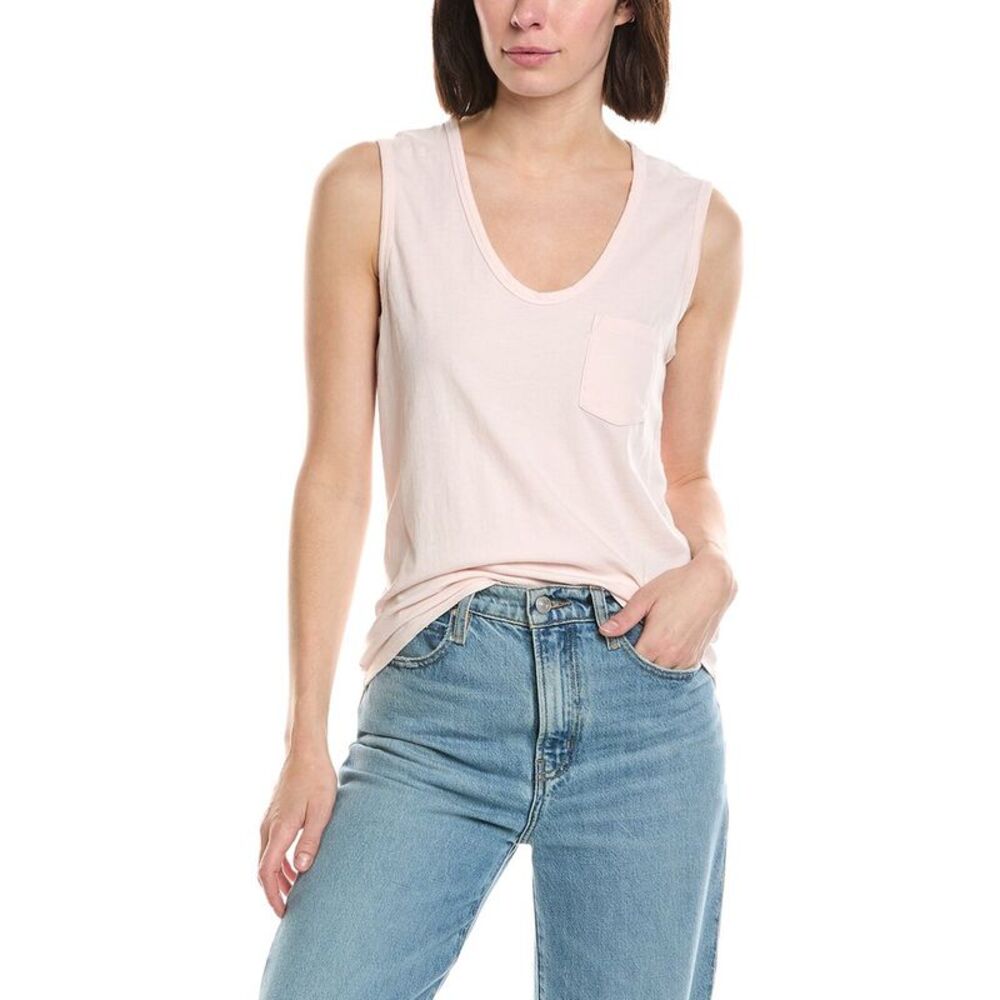 James Perse Womens  Pocket Tank
